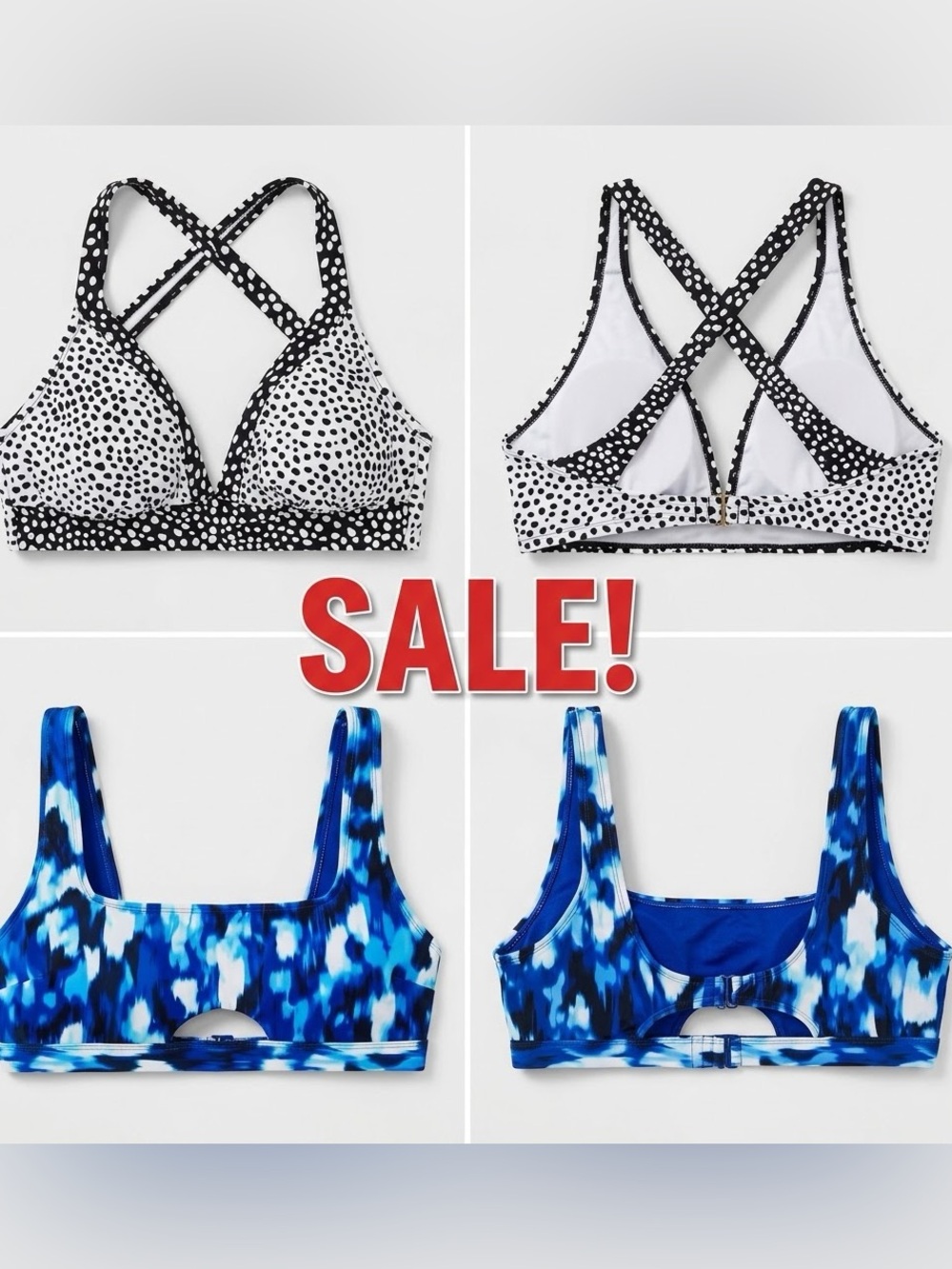 2-Piece Bikini Top Blowout Summer Clearance!  Like NEW!